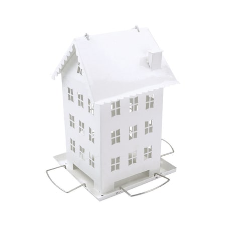 Perky-Pet Perky-Pet Wild Bird 2.8 lb Metal Farmhouse Bird Feeder 4 ports WFH001